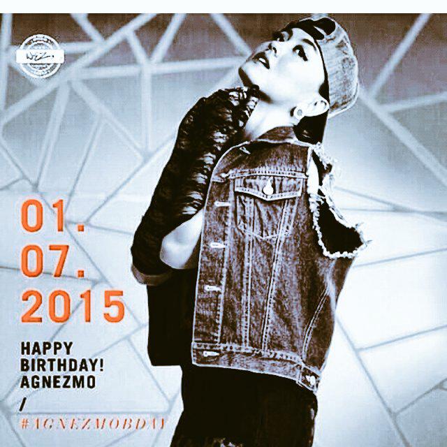 01-07-2015
HAPPY BIRTHDAY MY AGNEZ MO                             JESUS BLESS YOU
 I LOVE YOU  