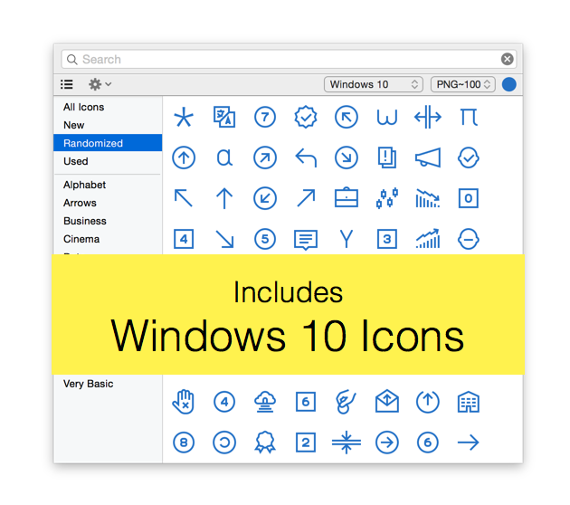 New Icons8 App includes 760  #windows10 icons j.mp/1CH4wVk