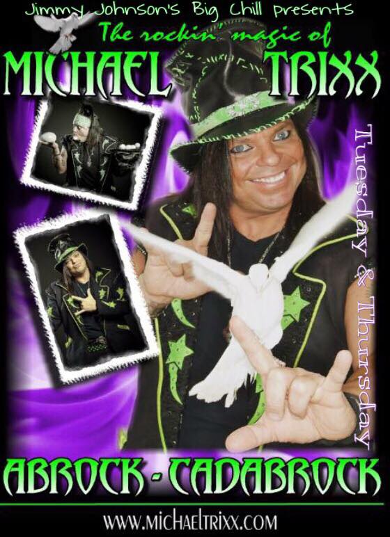 Tonight is LADIES NIGHT… Every Tuesday Ladies drink free from 6-7pm and after sunset it’s the Rockin Magic of Mich...