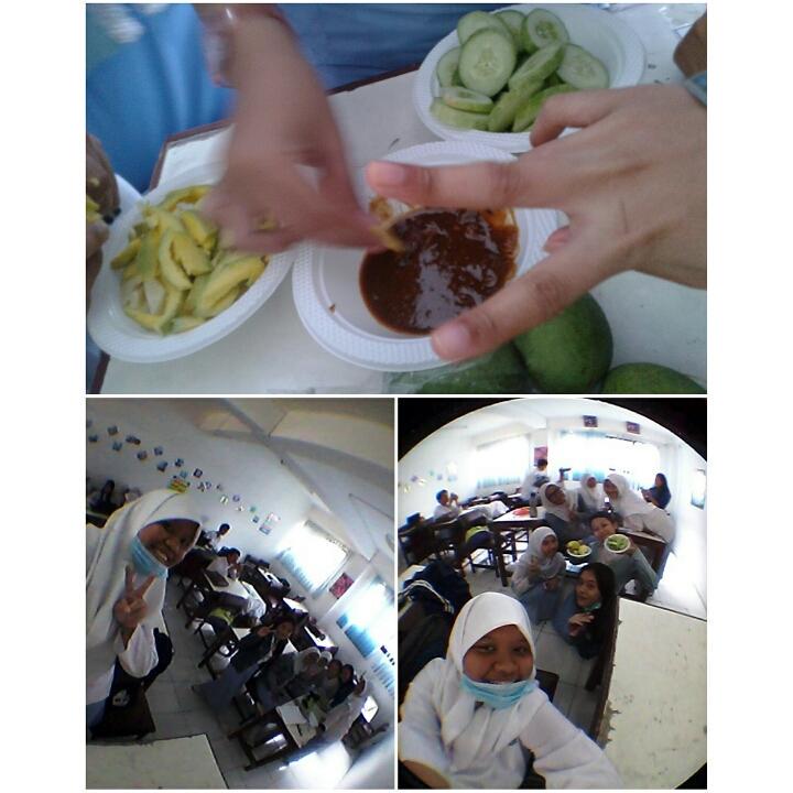 analisfams's tweet photo. Inget gak. Jam 8 pagi kita ngerujak wkwkwk mangga asem lagi uhhhh http://t.co/VmYLExDM0R