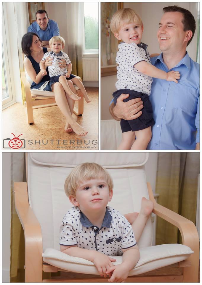 Lifestyle portraits taken in the comfort of your own home with Shutterbug Photography