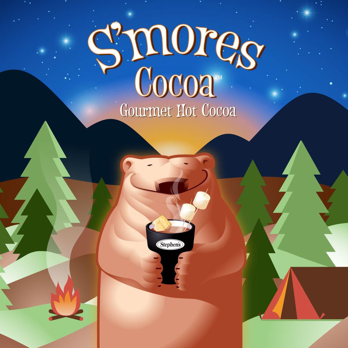 StephensCocoa's tweet photo. S'mores is our newest, most delicious cocoa flavor, and will be available for order soon! #hotchocolate #smores http://t.co/qssshSfg5f