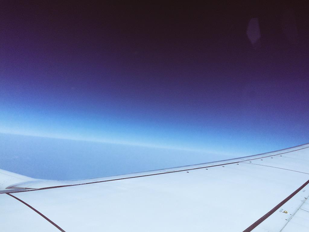 Ethieen's tweet image. Ya estamos en Mallorca sanos y salvo, os dejo con una foto desde el avión ✈️☺️