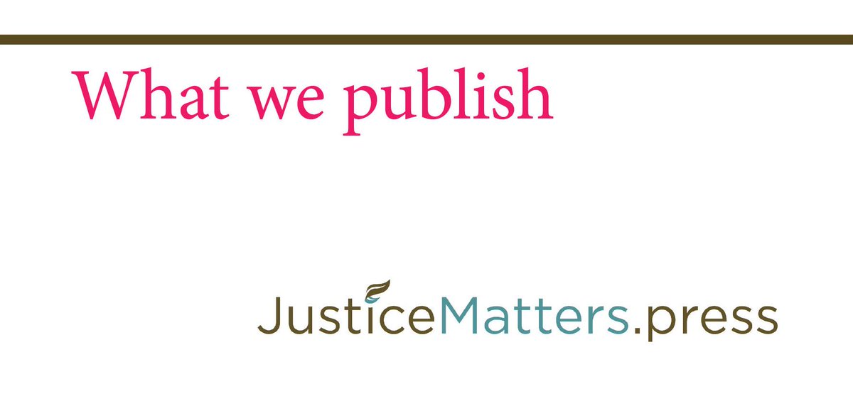 justicematters's tweet photo. What does a social and racial justice press publish? http://t.co/z8WVTmbGGO #publishing #poc http://t.co/QaH8FqLQNq