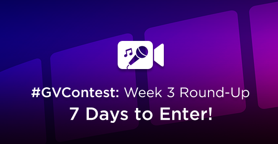 smule's tweet photo. 7 days left to enter #GVContest! Check out some awesome performances below!
http://t.co/1V3s2WcBbQ http://t.co/JlsnbXGCeP