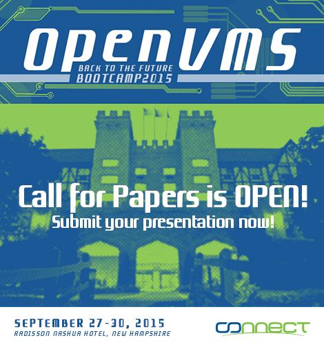 Connect_WW's tweet photo. 2015 #OpenVMS Boot Camp -  Registration &amp; Call for Papers is OPEN!  Learn more at http://t.co/fjBT5V3GFS http://t.co/IcZauL4isa