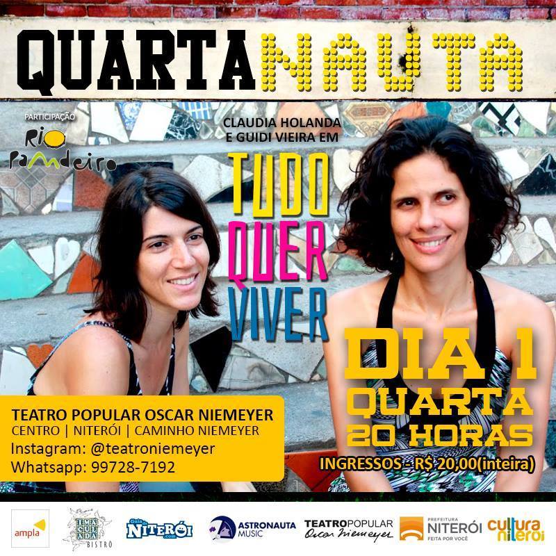 cavalopretomus's tweet photo. Alou Niterói! Nesta quarta tem show de @claudiaholanda e @guidivieira Confirme presença: https://t.co/o1ImzkOXz3 http://t.co/c457s88FnM