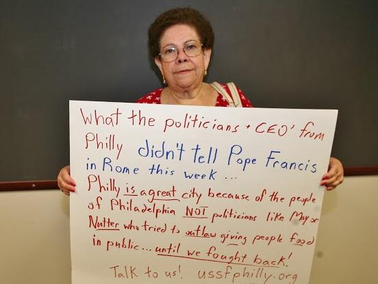 What Pope Francis DIDN’T hear from the Philly delegation last week #ussfphilly2015 #popeinphilly #talktous