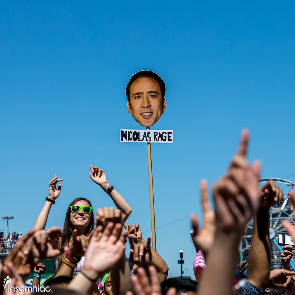 EDC_LasVegas's tweet photo. #NicolasCage would be proud. 🙌 #NicolasRage #TotemTuesday #EDCNY http://t.co/5zlrnyrACG