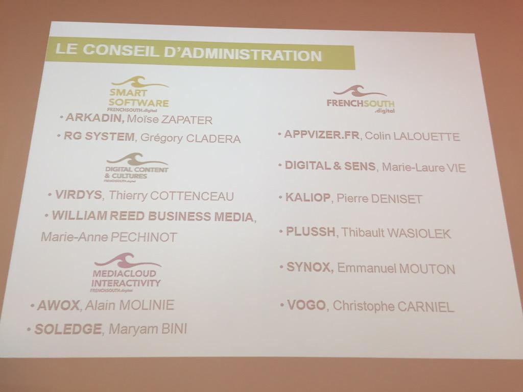 FrenchSouthD's tweet image. #Officiel : La composition du Conseil d'Administration élu pour 2 ans #Félicitations !