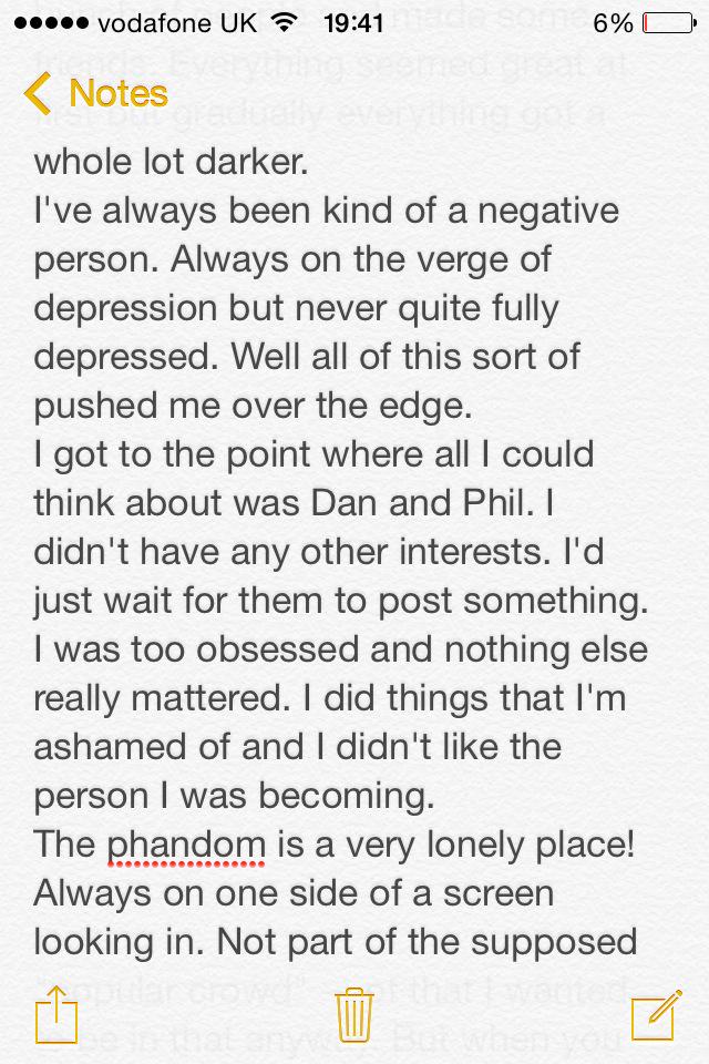 phandemic_'s tweet photo. You don't have read this but I just wanted to let you know why I've disappeared (please see next tweet too) ⭐️ http://t.co/uDwRst5CSF