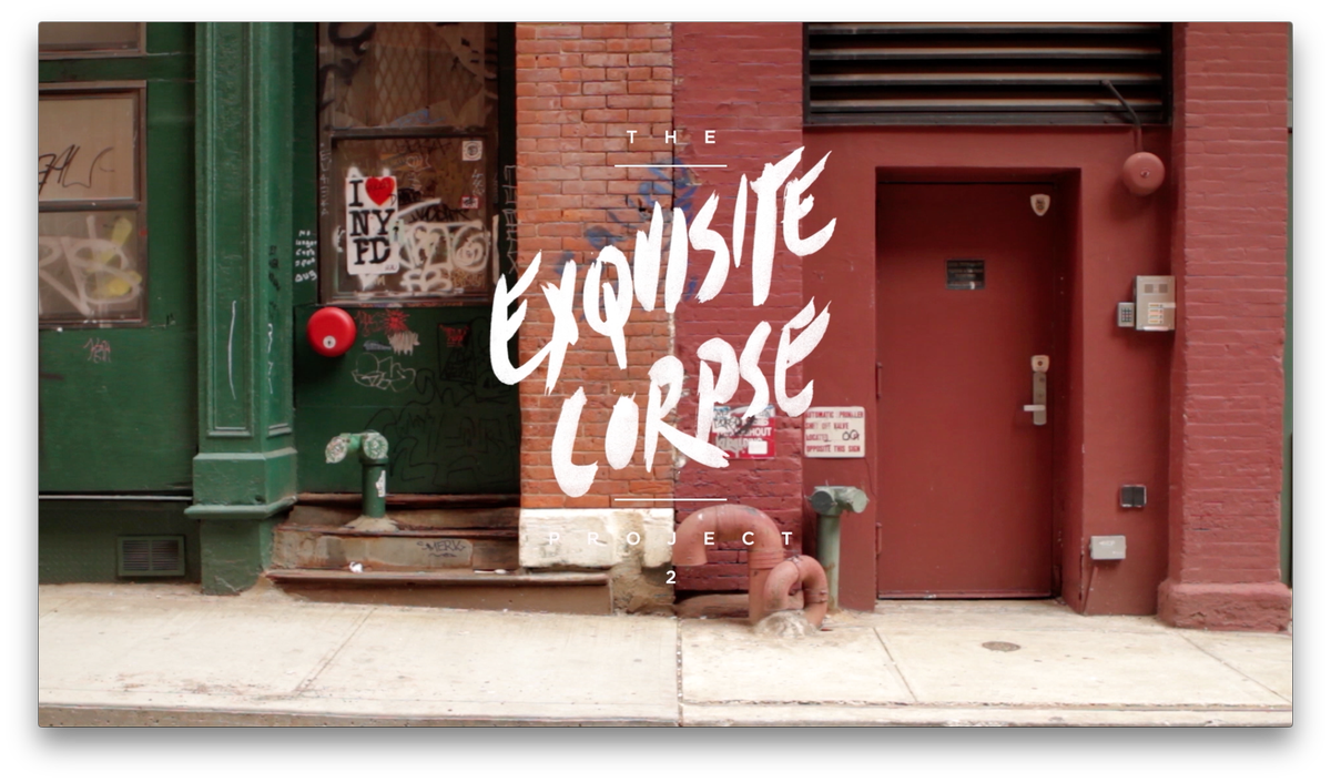 motiontv's tweet photo. The Exquisite Corpse Project 2 premieres at motion conference #TECP2 @tvartboy http://t.co/LkJNoBn0tL #motion2015 http://t.co/OkRBNvDbWv