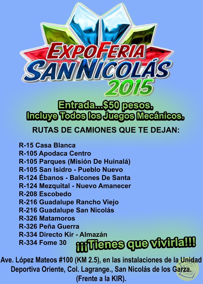 FeriaSanicolas's tweet photo. Buen día los esperamos todos los días a partir de las 5pm @AlfredoCuadraT @RcNL_ @asiesmonterrey @MtyAlegrate @MtyNL_ http://t.co/hUergInPuT