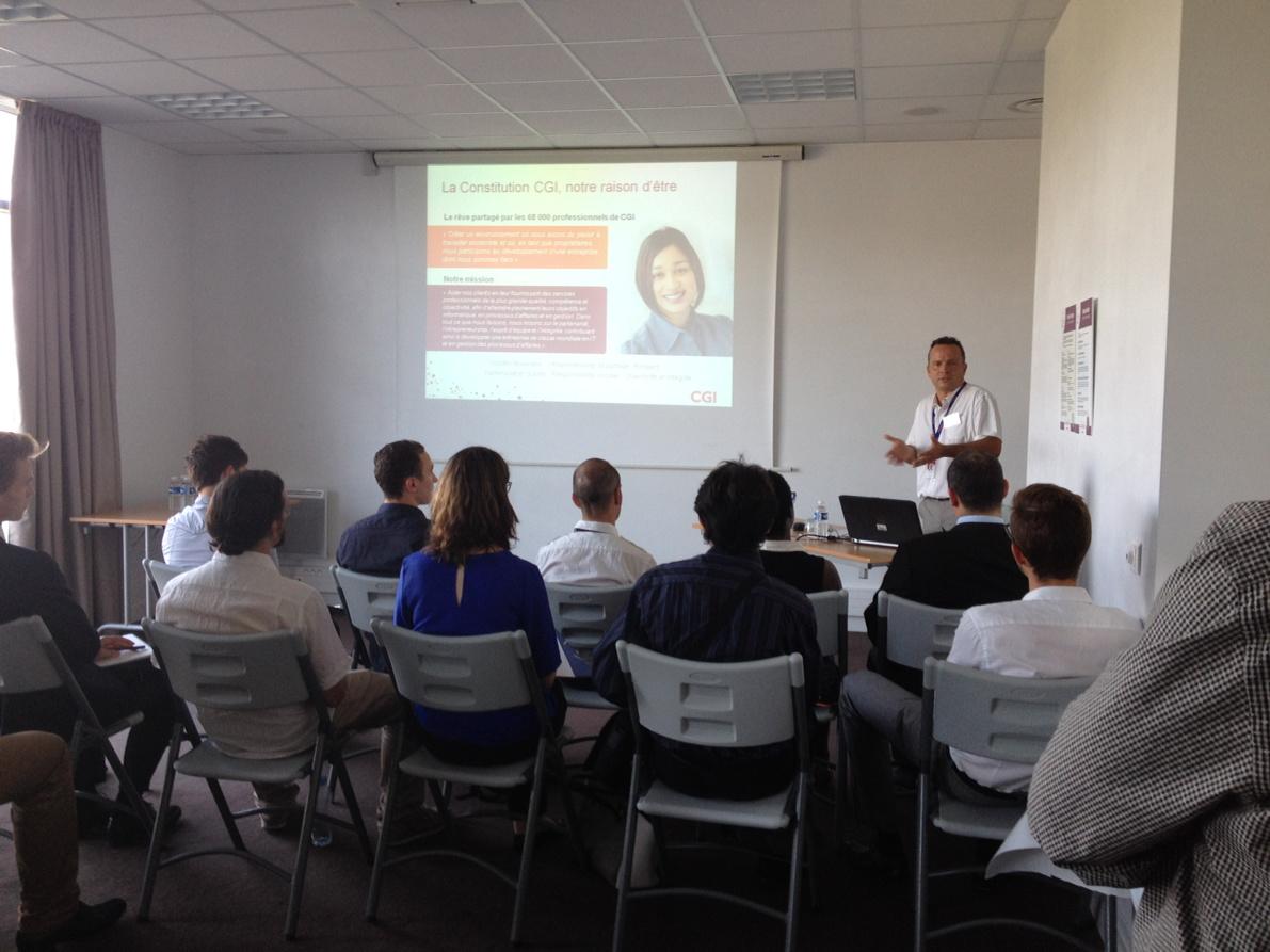 GSANTANACH's tweet photo. CGI fait son afterwork a Toulouse aujourd'hui @cgirecrute_fr http://t.co/gG68WSfd8x