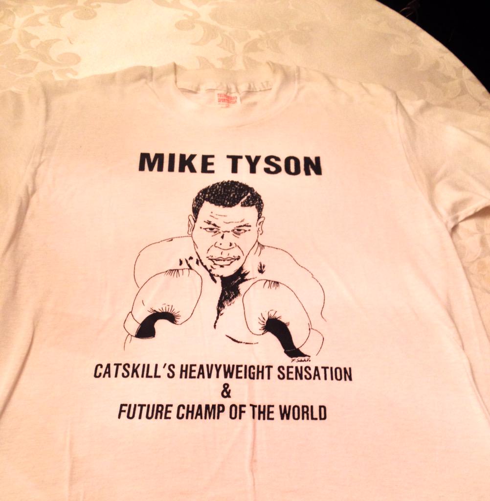  Happy Birthday Mike Tyson!  I have been a fan since this tee shirt! 