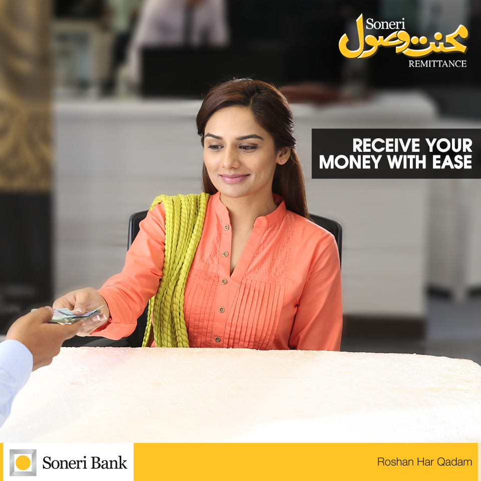 SoneriBank_Pk's tweet photo. Visit any of your nearest Soneri Branch &amp; collect your remittance via Soneri Mehnat Wasool conveniently. http://t.co/0Aze2RuDrB