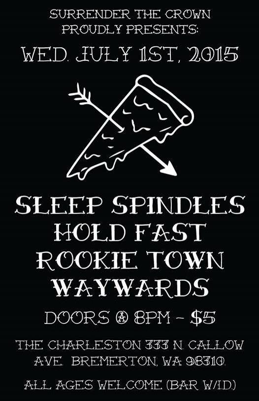 We're gonna play some rock n roll songs tomorrow at The Charleston no girls allowed (jk all rock lovers welcome)