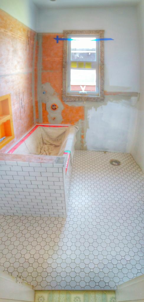 Retro Tile With Modern Build Methods #westvancouver #northvancouver #tile #renovation #contractor