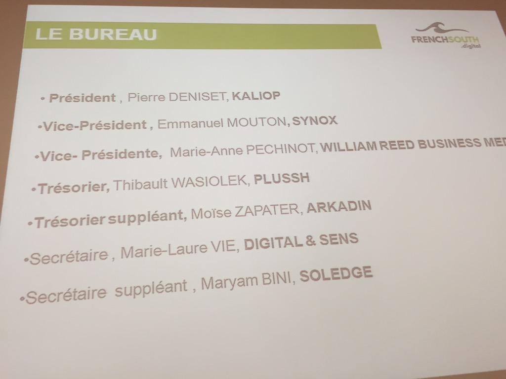 FrenchSouthD's tweet image. .@pdeniset #Réelu président de @FrenchSouthD ! Un bureau dans la continuité et le changement #parfait