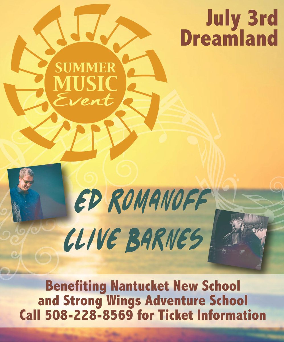 ACK_NewSchool's tweet photo. Tickets still available for our Summer Music Event on July 3rd!! @ACK_NewSchool http://t.co/EBIgie3dF8