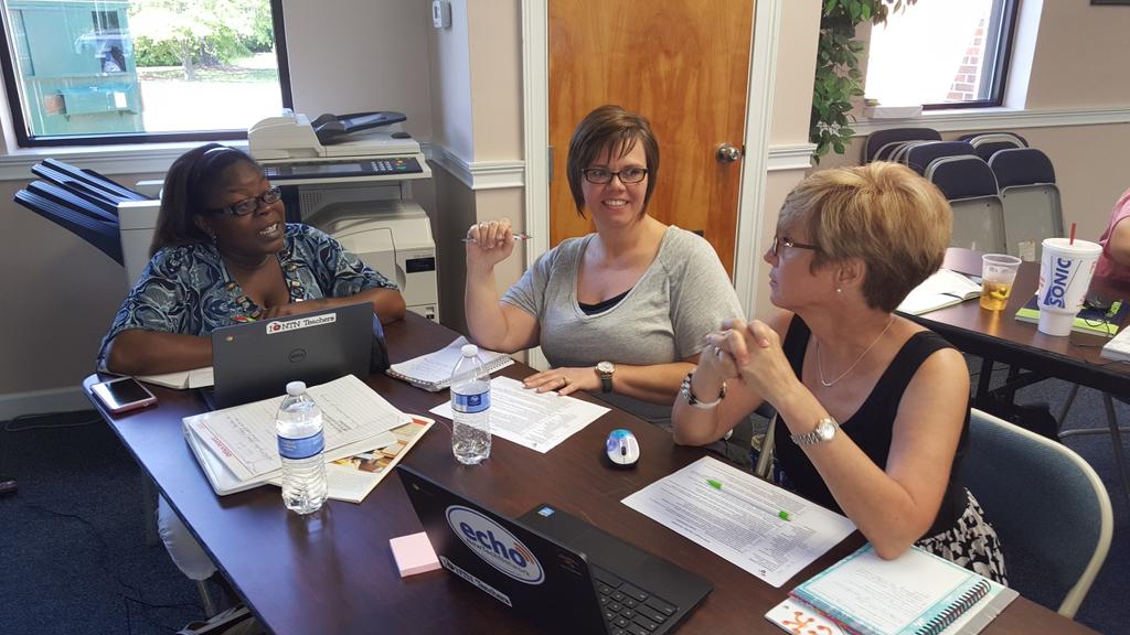 PantherNewTech's tweet image. PNT facilitators planned for #NTAC and 15-16 school year.