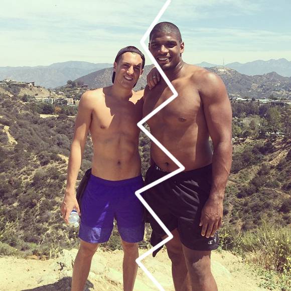 PerezHilton's tweet image. NO!!! #MichaelSam breaks up with fiancé #VitoCammisano six months after their engagement! goo.gl/A4pAxz