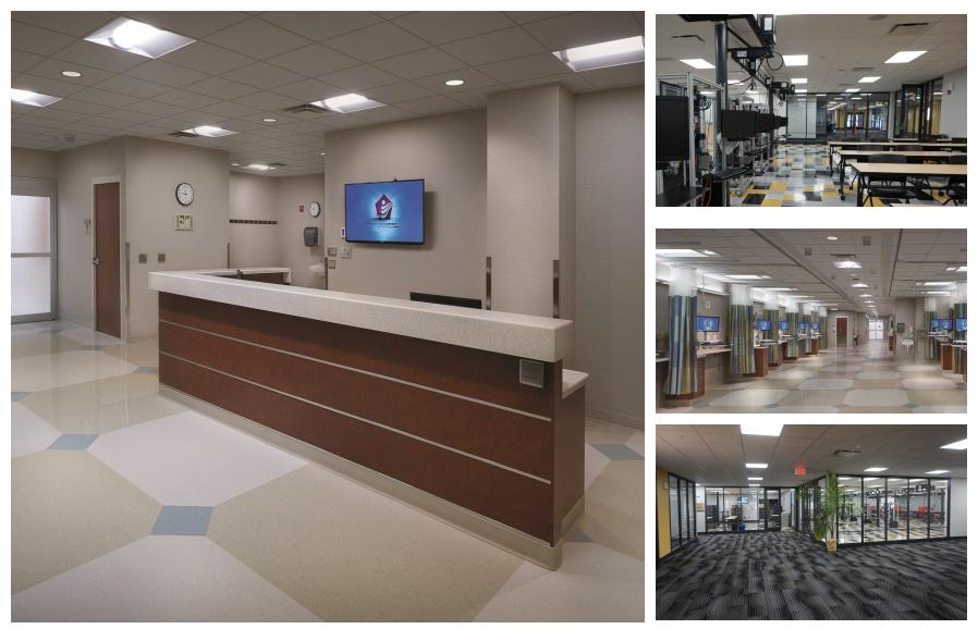 Some of this years summer work at The Community Hospital and the new Purdue Excellence Center