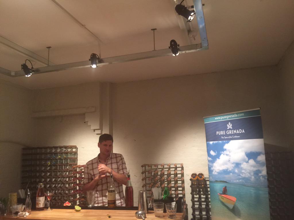TweetsbyTashaS's tweet photo. Time for the #Rum masterclass @Mixologyevents @puregrenada #grenadaroadshow #spiceisland http://t.co/8usm52Bxwq