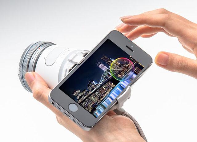 petapixel's tweet photo. Olympus Air A01 coming to the US in July for $300: http://t.co/VdiZoKNDqs http://t.co/qSeektkup3