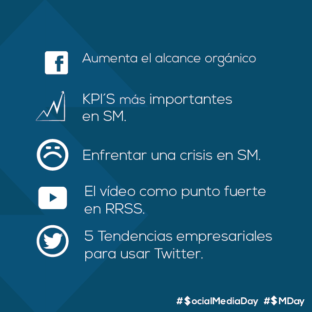 SmartAppsLA's tweet image. 5 post del #SmartBlog para leer en el #SocialMediaDay2015 #SMDay 🎊😁 goo.gl/EFFSdq