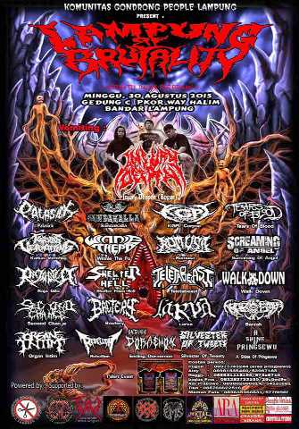 30 agustus 2015 kita bakal bikin suasana menjadi keruh!!! LAMPUNG OF BRUTALITY At. Gedung c pkor wayhalim, LIARKAN !!