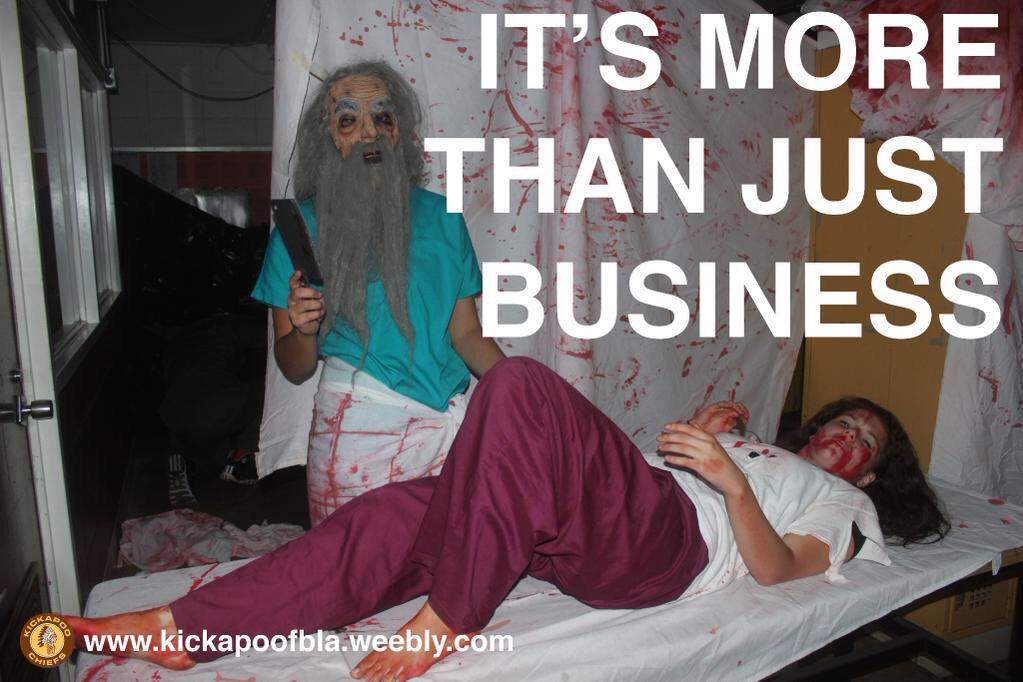KickapooFBLA's tweet image. It's more than just business.  #JoinFBLA