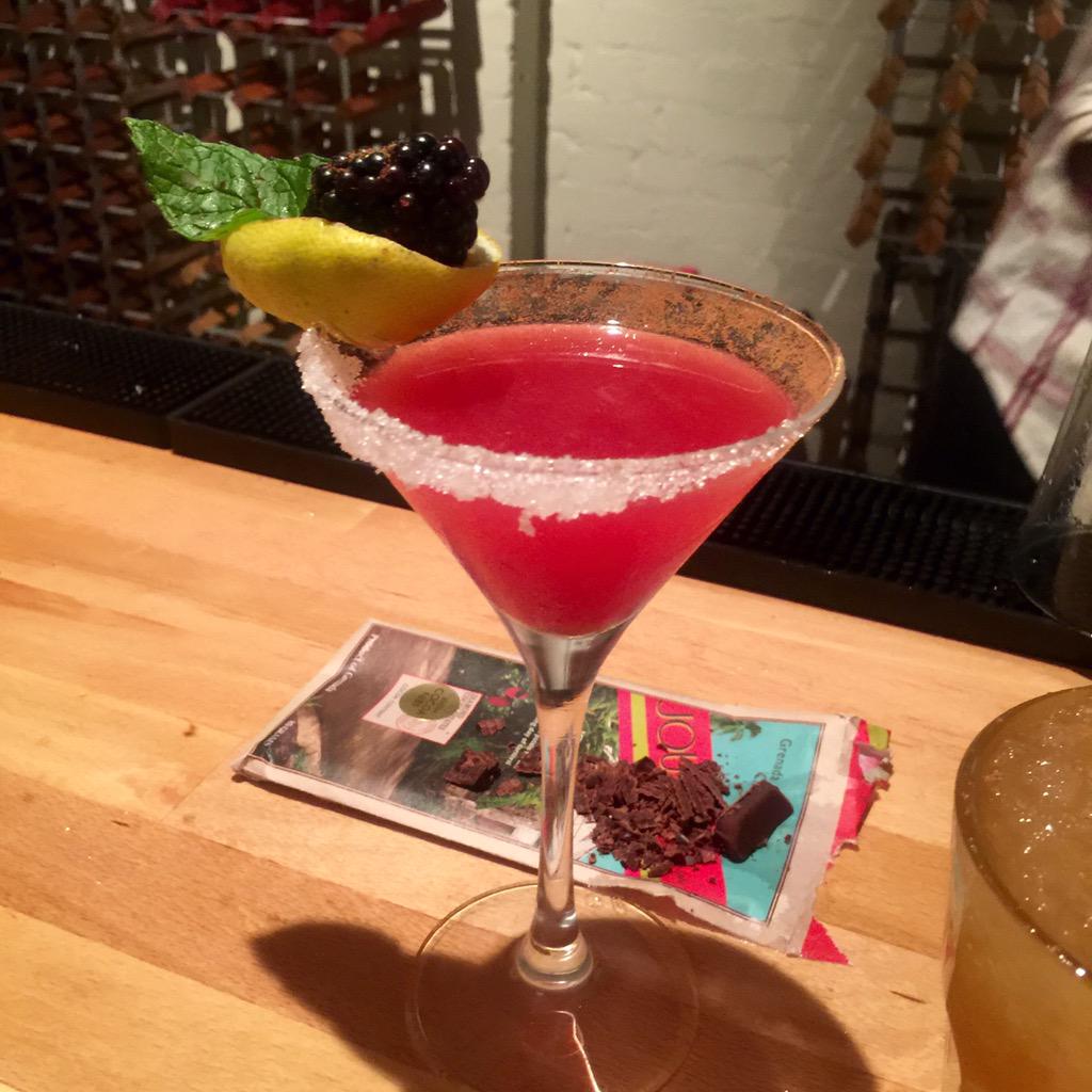 MagsFielden's tweet photo. Our drink #PureGrenada @Mixologyevents #grenadaroadshow @TrueBlueGrenada @DodgyDock http://t.co/BfvA8O3Fhl