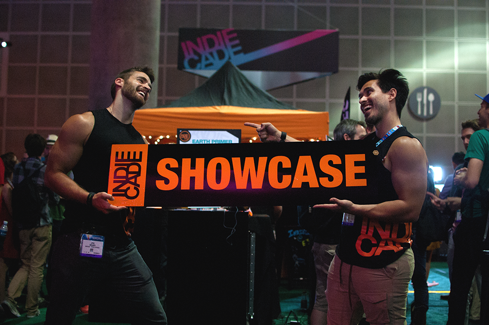 IndieCade's tweet photo. ICYMI: Our recap of all the fun and indie games at the IndieCade Showcase @ #E32015 is live! http://t.co/KKnu8oHypB http://t.co/y1tV8UOx2y