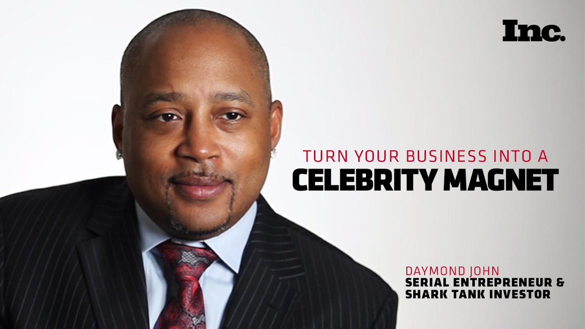 Inc's tweet photo. Daymond John's guide to attracting celebrity influencers to your business @TheSharkDaymond http://t.co/MbG8KxQ5eS http://t.co/qge3WbpxMK