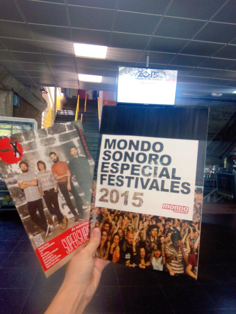 BambiKina's tweet photo. Hoy he vuelto a @CCInf_UCM y me he encontrado entre las revistas de la entrada. @mondo_sonoro @ExPERPENTOmag http://t.co/Fwk9Laf7R8