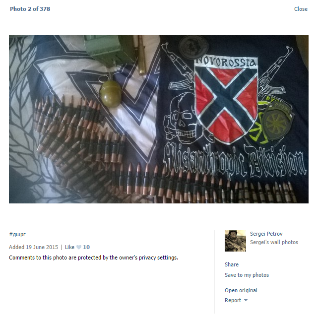el_roosevelt's tweet photo. RU nazi from the #Russich battalion is training with TBG-7V thermobaric RPG ammo in #Ukraine: https://t.co/8FjeB7GbaW http://t.co/b2wXFRcEhU
