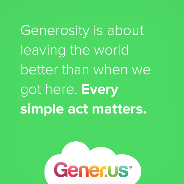 Nothing you do is ever insignificant when it comes to changing the world. #SocialGood