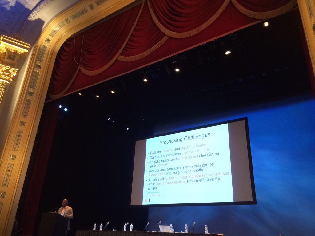 j_murillo_arias's tweet image. &quot;Analytic tasks can be tedious and complex&quot;...so we tend to automate them and focus on the conclusions&quot;
#IEEEBigData