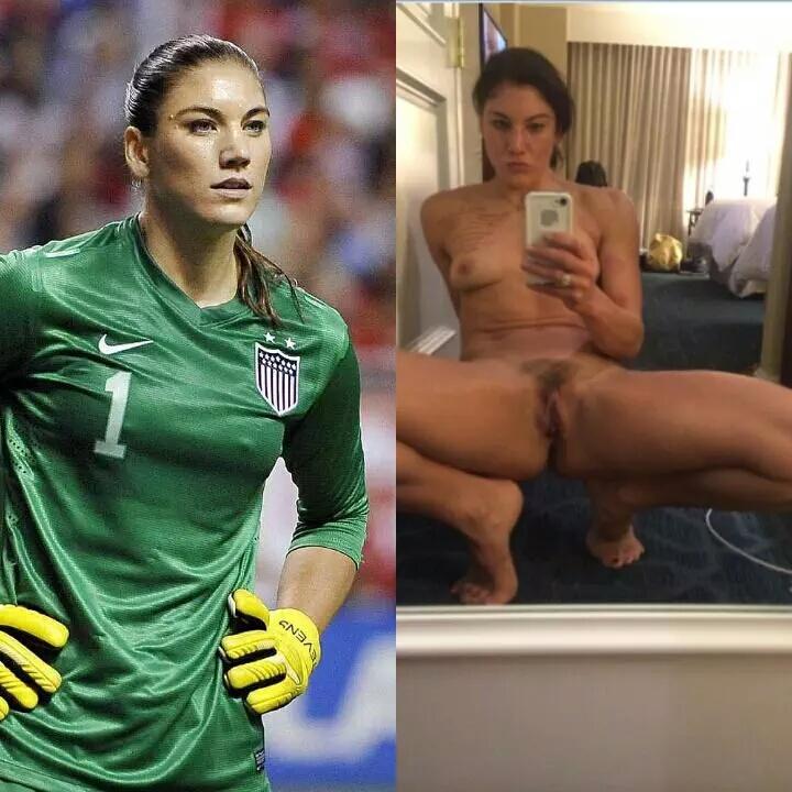 27. Aquí esta su hermosa portera Etadounidense, Hope Solo. 