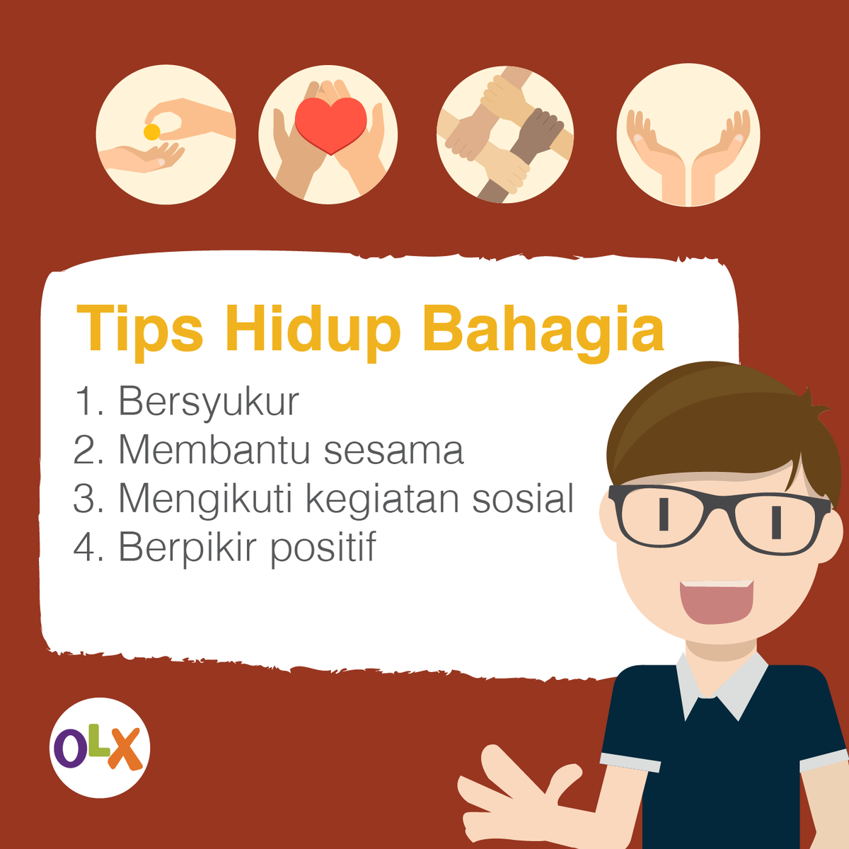 Olx Co Id On Twitter Tips Hidup Bahagia Ala Juliman Http T Co Yplot0vzkz Twitter