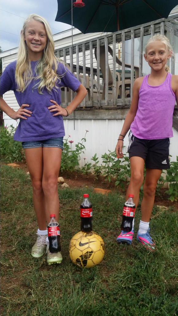 acotton521's tweet photo. @alexmorgan13 all the way from SC, come let these girls show you how it's done!😎⚽ #ShareACokeWithMeSweeps http://t.co/gg0zi6Jzmq