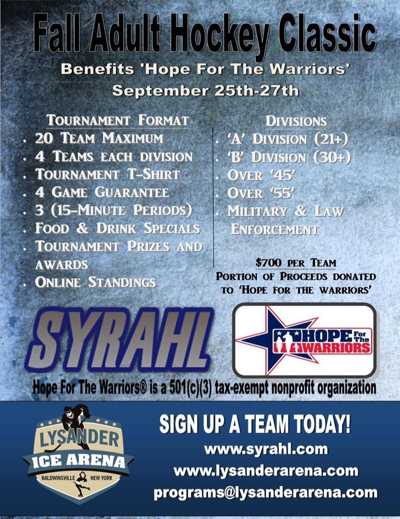 The 174th Attack Wing will hit the ice to support service members and veterans from all branches of the military.