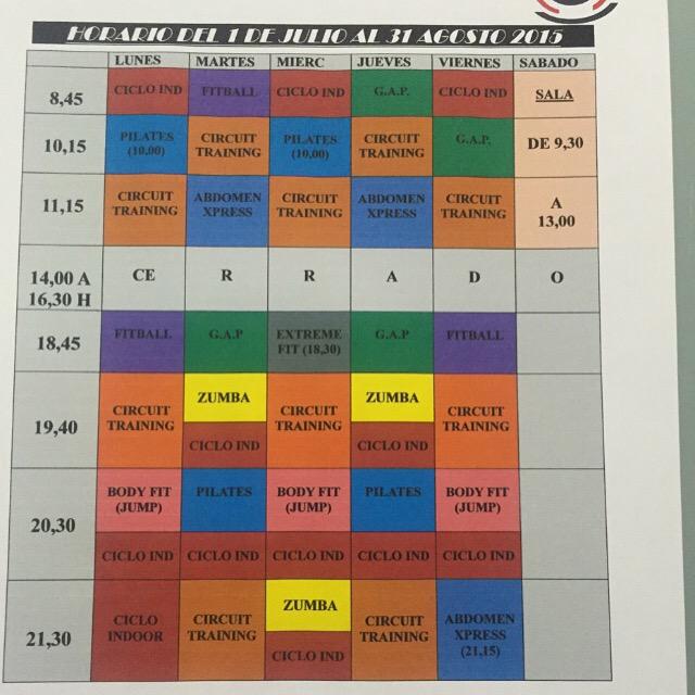 ZBodycenter's tweet photo. Nuevos horarios para este VERANO 2015,estamos disponible para todo tipos de entrenamiento!! http://t.co/gwBY9QTmpS