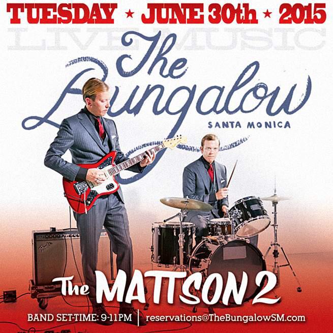bolthouseprod's tweet photo. Tonight at @thebungalowsm | @themattson2 &amp; @briannafalcone 8:30pm http://t.co/QcPAaSpoRU