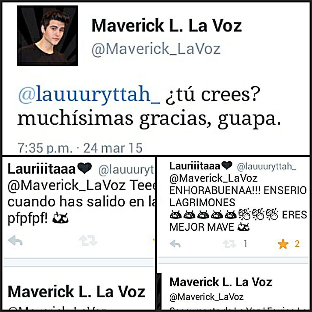 CF_MaversExt's tweet photo. Cuándo @Maverick_LaVoz y yo hablábamos en mi cuenta personal, se me aceleraba el corazón, te echo de menos jo 😢😢😢 http://t.co/ATluIHccYS