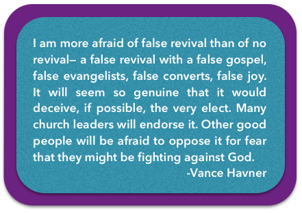 crazyjmom's tweet photo. Amen, Mr. Havner. #falserevival #falsegospel http://t.co/hUI2rueMUt