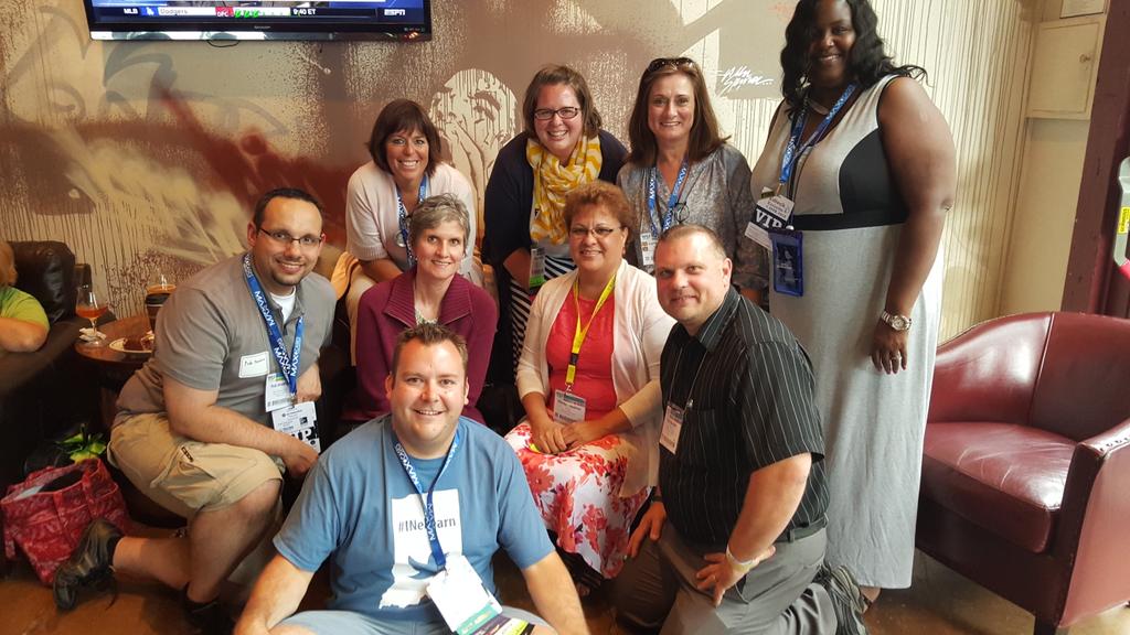 kbenich's tweet image. #schk12 supports #iceindiana &amp;amp; #INeLearn at #ISTE2015
