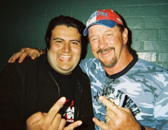Happy Birthday Terry Funk!!!  Thanks for the pic at XPW! 