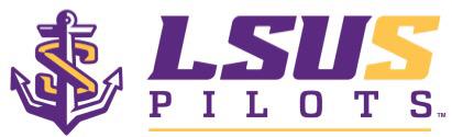 LSUS_Baseball's tweet photo. @LSUS_Baseball will proudly represent LSU Shreveport and @LSUSChancellor in our new colors and logo. #PilotFamily http://t.co/75YoOlwWdl